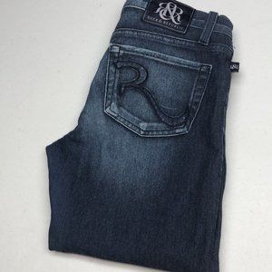 PREMIUM ROCK & REPUBLIC 5-POCKET SKINNY JEANS 26x28 😎